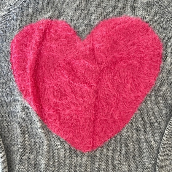 old navy heart sweater size M - Picture 3 of 6